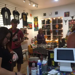 Busy days at NikkiZabickis local boutique and gallery