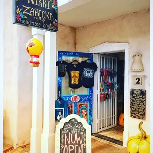 Open for business on a lovely fall day!