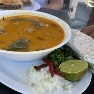 Albondigas Soup, so GOOD!!