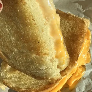Grilled cheese.