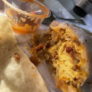 $14. Egg, bacon, potato