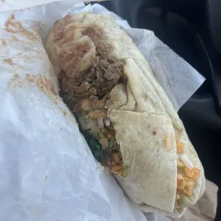 Messed up burrito