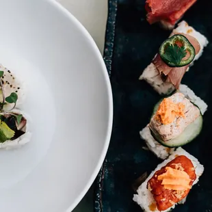 food, sashimi, sushi and sashimi, sushi