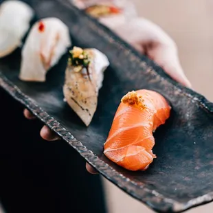 sushi and sashimi, food, sashimi, sushi