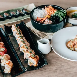 sashimi, food, sushi and sashimi, sushi