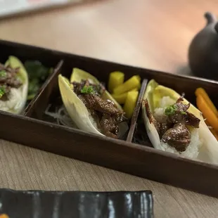 Fried Chicken Lettuce Wraps