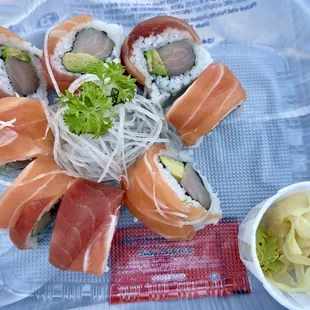 Rose Garden Roll $19.75