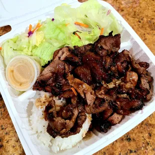 Pork teriyaki