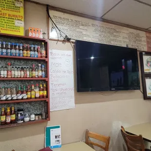 Lots of Special Menu Items