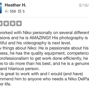 Grateful for my clients and people I've worked with!