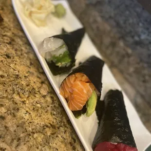 Delicious hand rolls :)