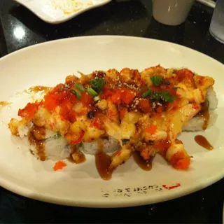 Baked Spicy Lobster Roll