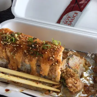 Baked Salmon Roll