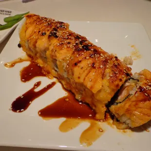 Baked Salmon Roll