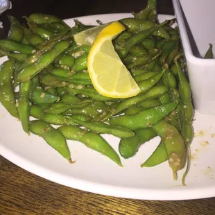 Garlic Edamame