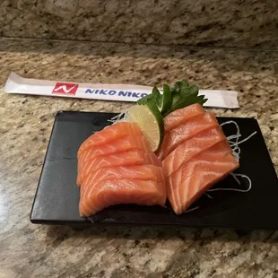Salmon Sashimi Plates