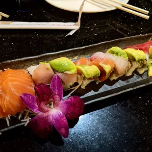 Rainbow roll