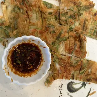 Seafood pancake