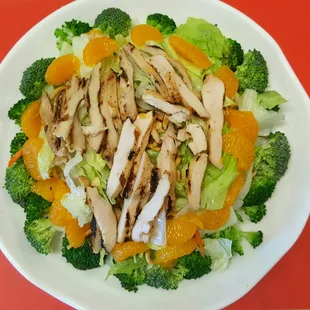 Asian chicken salad