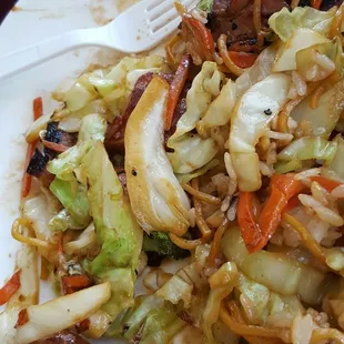 Chicken Yakisoba