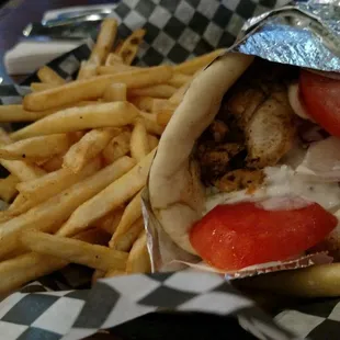 Spicy Chicken Gyro