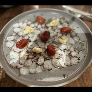 Octopus Carpaccio