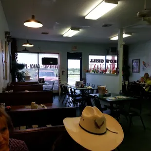 Very casual somewhat echoing