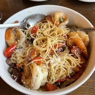 Shrimp capellini