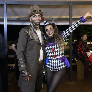 Steampunk and Crazy Clown