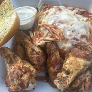 Baked Spaghetti Niko Pizza