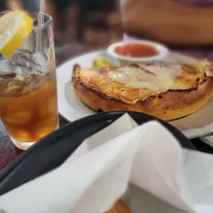 Calzone with Pepperoni and Garlic