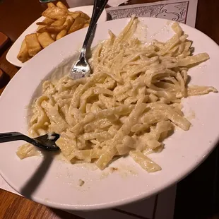 Kids Alfredo pasta