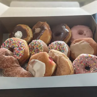 Mixed with our favorites donuts.