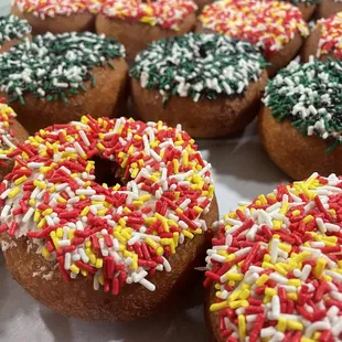 Who is excited for the Super Bowl tonight? Chiefs vs Eagles donuts today at Chagrin Falls.