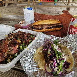 All of this for about $40! So much food! Absolutely amazing BBQ!!!