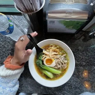 Truffle Shoyu Vegetable ramen