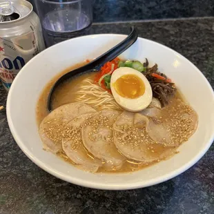 Spicy tonkatsu ramen