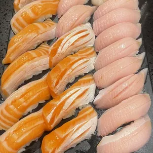 Nigiri selection of AYCE