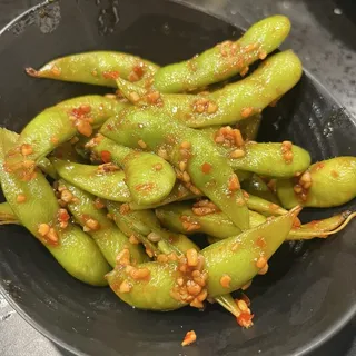 Garlic Edamame