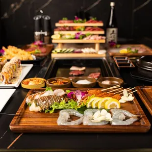 sashimi, sushi, food, sushi and sashimi