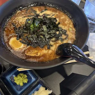 Black Garlic Ramen