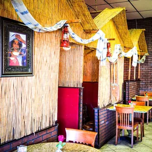 the interior of a restaurant