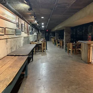 Downstairs - old gambling area.