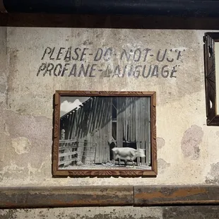 Downstairs. Lots of original art from the current Owner's grandfather's collection.