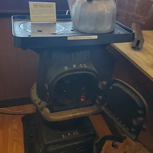 Pot-belly stove