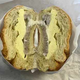 Sausage and egg