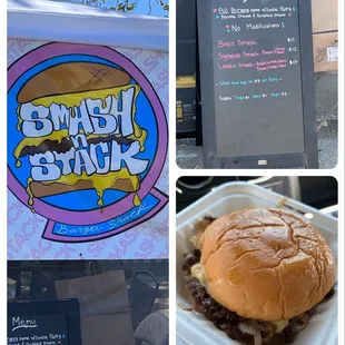 Basic Smash Burger from Smash n' Stack