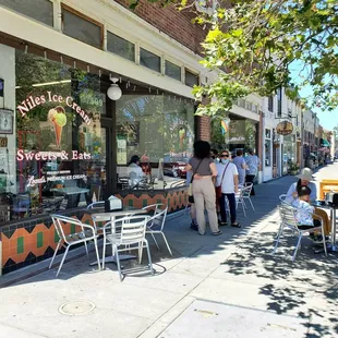 Outdoor seating