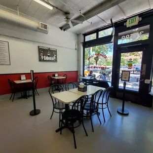 Indoor seating