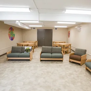 Niles milieu space in the residential dormitory.